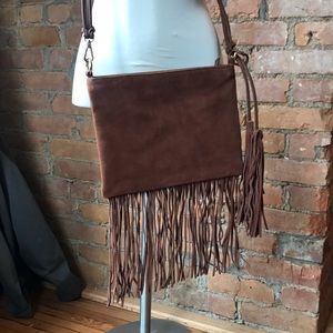 ✨NEVER WORN fringe purse!!